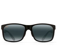 Sonnenbrille  Maui Jim RED SANDS 432-2M25GREY RED SANDS MATTE BLACK REA59 - RED SANDS 432-2M25GREY RED SANDS MATTE BLACK REA59